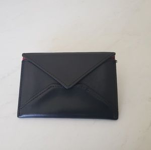 Coach Leather Envelope Card Wallet